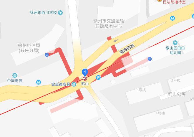 徐州地铁4号线嘉和路站定位详图,徐州地铁一号线站点出入口平面图