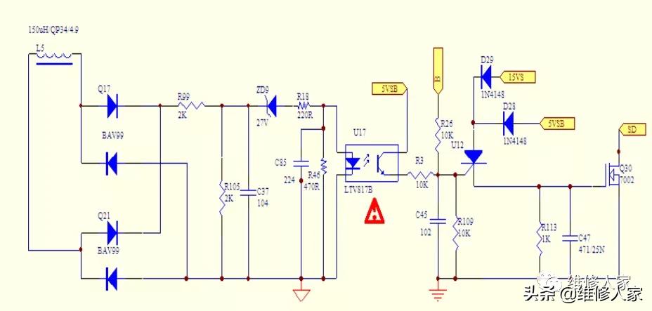 创维液晶电视背光电路,创维背光电路的原理与维修