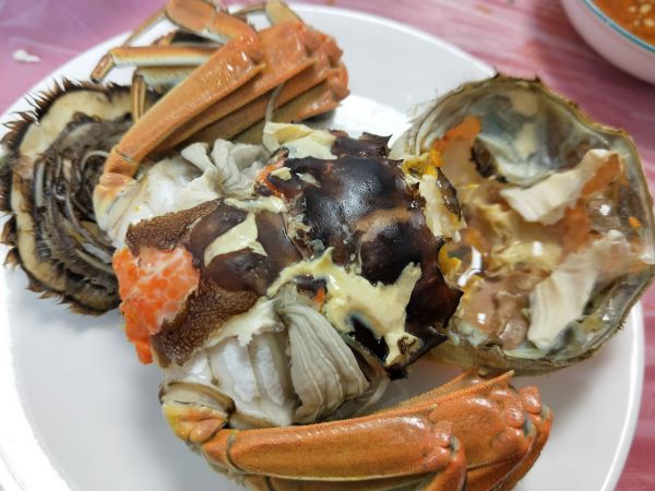 清蒸螃蟹有点苦是什么原因,清蒸螃蟹做出来有腥味