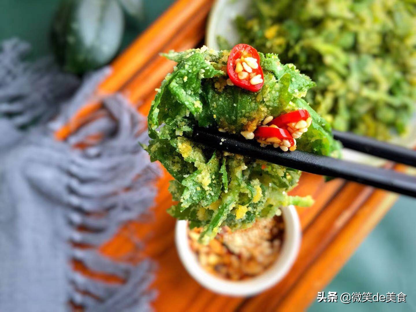 玉米面刮油,清肠玉米面详细做法