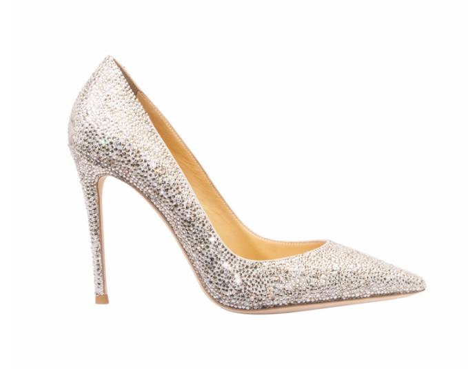 婚鞋施华洛世奇水晶,施华洛世奇鞋子