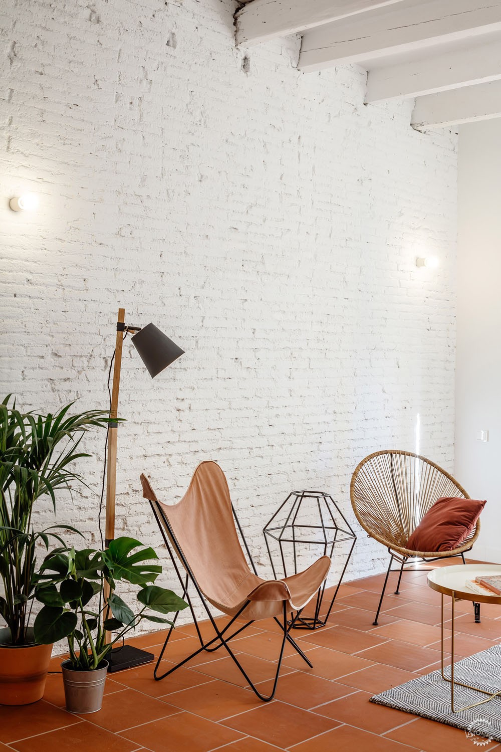 简单白墙也能搭出出色的质感,陶土白墙装修图