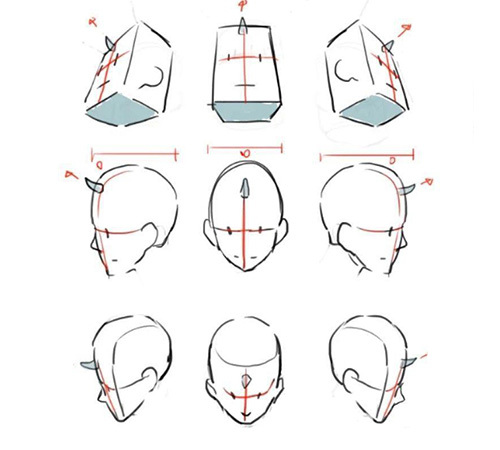 精品画教程,帅气的脸型怎么画