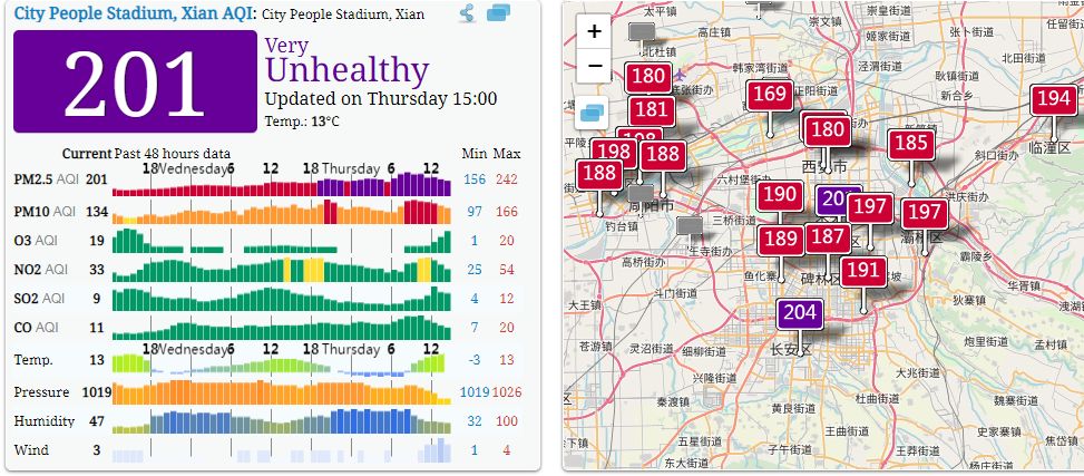 最新消息西安雾霾天气啥时结束 (西安空气雾霾重度污染)