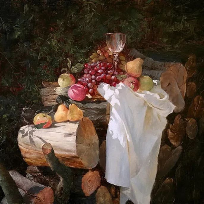 喀拉刨柯油画作品欣赏,瑞典油画人物画