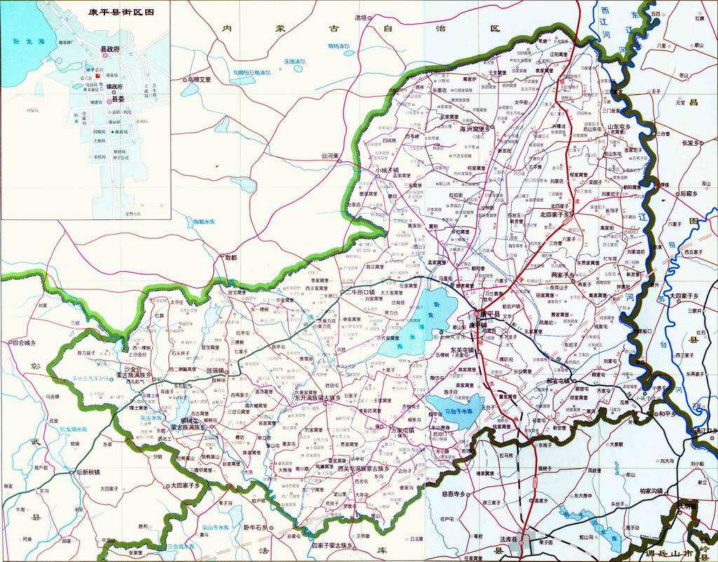 辽宁康平县城,康平绿化