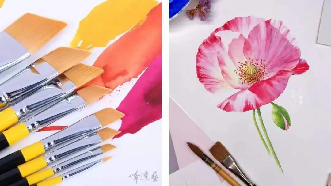 水彩画怎么使用颜料,水彩画的水彩颜料怎么选
