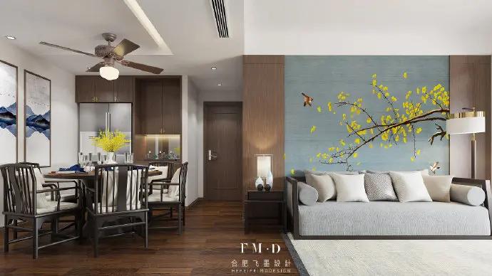 还是喜欢气质高雅的新中式,2022年装修风格告别现代风