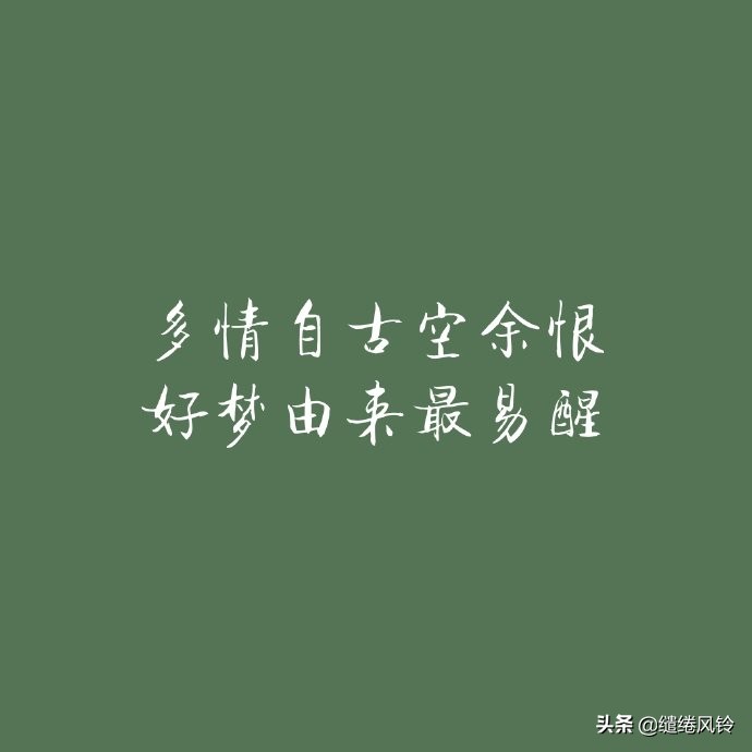 诗词经典十大名句,十首诗词走过半生才读懂其中真意