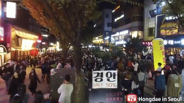 韩国首尔摆地摊,去首尔当练习生