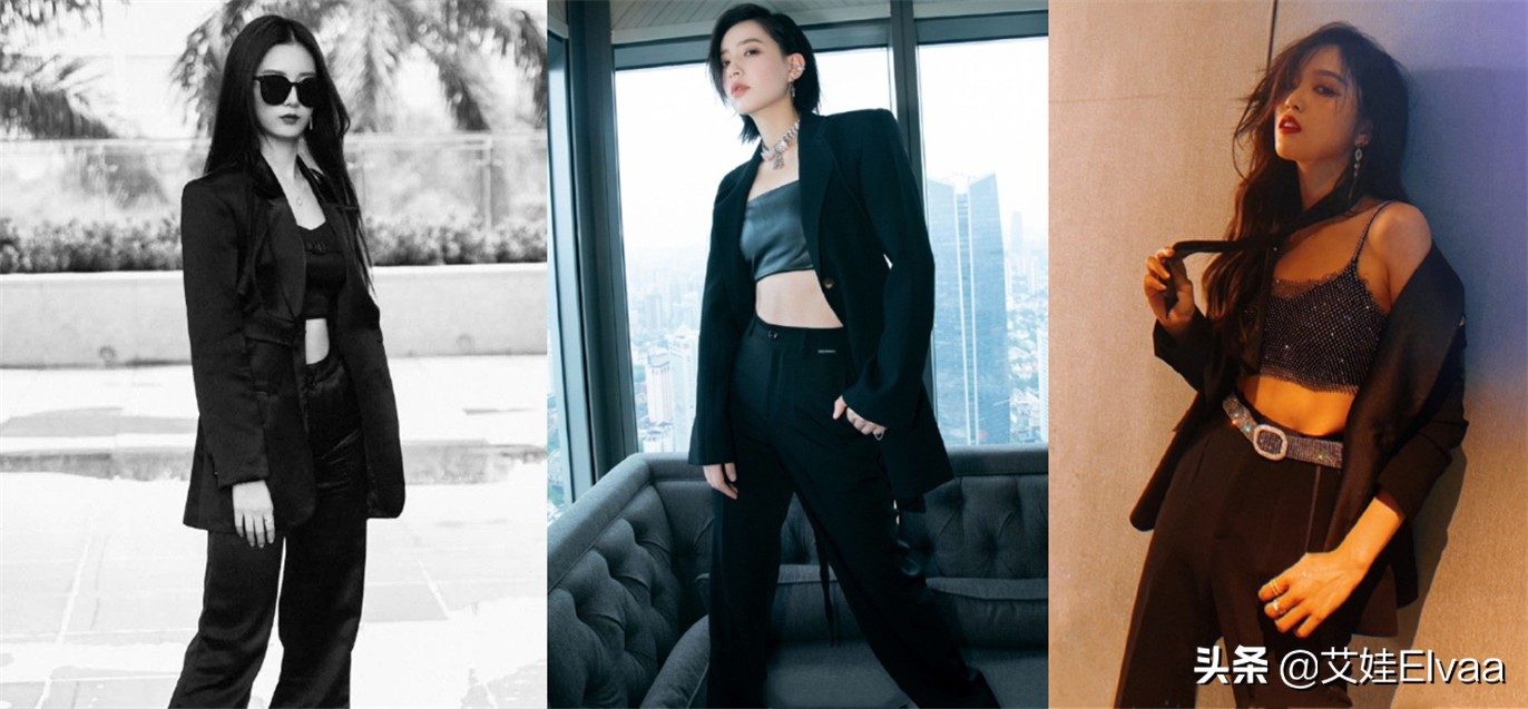 王菲年轻穿搭照片,王菲惊艳穿长袍