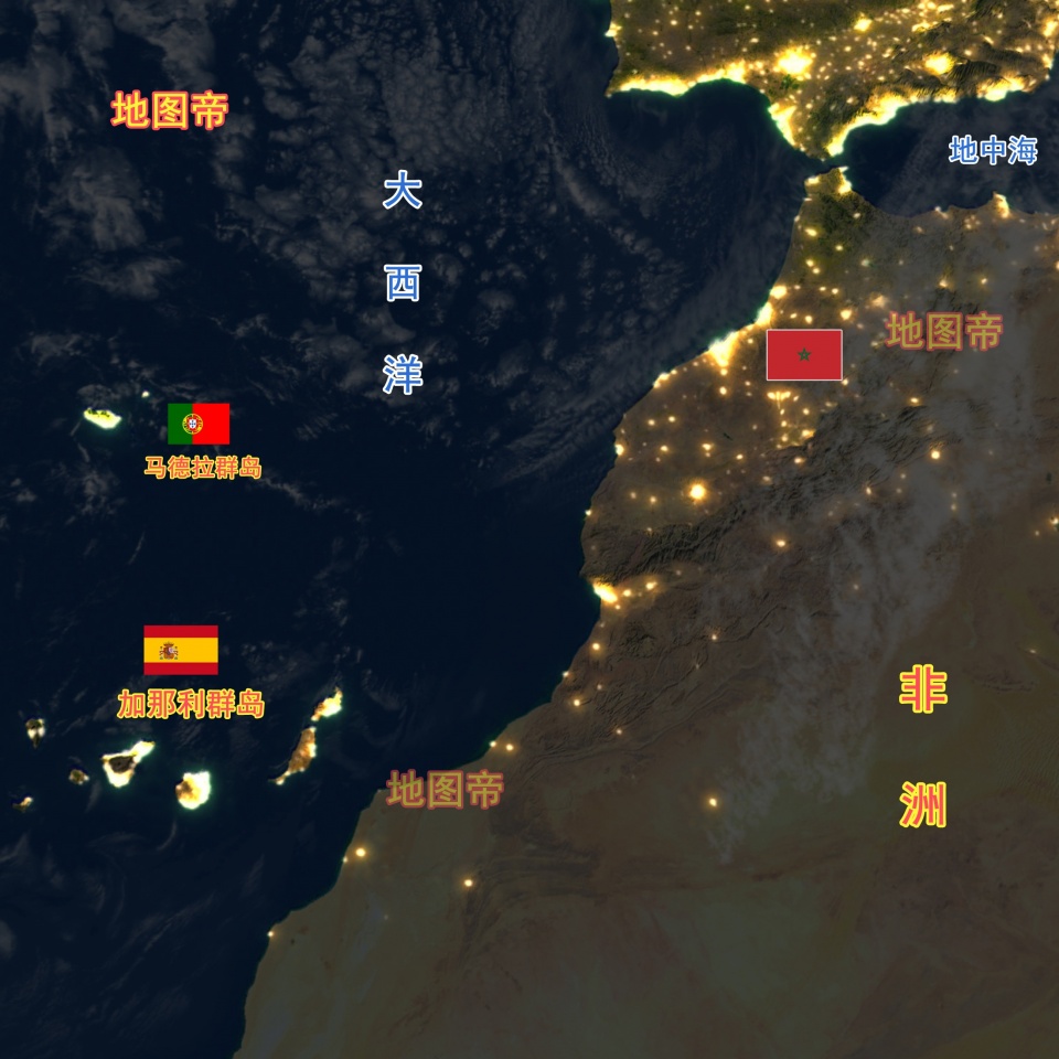 为什么摩洛哥是一个假的非洲国家?几乎没有黑人