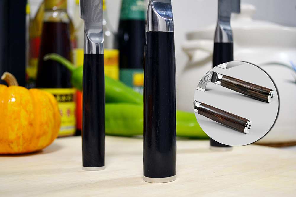 小米火候大马士革刀五件套,小米有品大马士革套刀