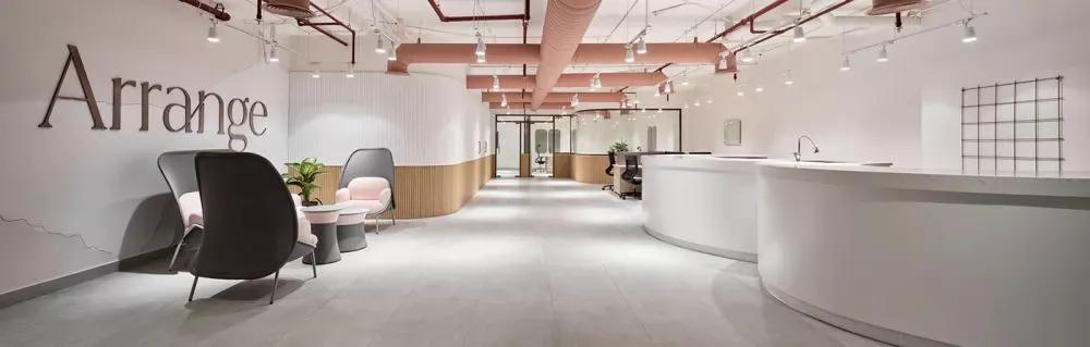 办公室装修前台效果图,工厂办公室前台装修效果图