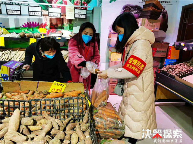 党建引领微网格织牢防疫安全网,南阳市卧龙区党建巡查