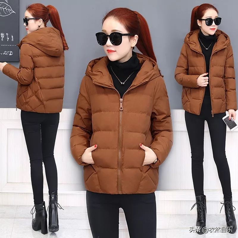 时尚大气羽绒棉服保暖又减龄,羽绒棉服也能穿出时尚高级感