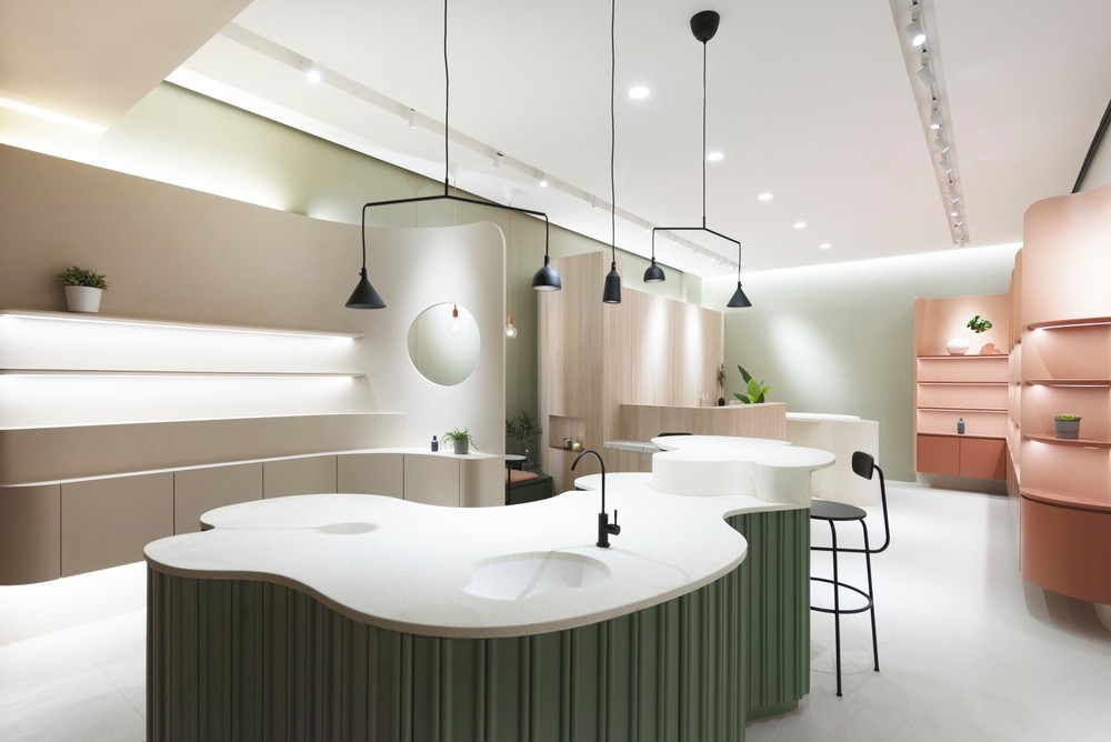 42㎡香港BeautysaurOrganics美妆旗舰店设计|BeanBuro