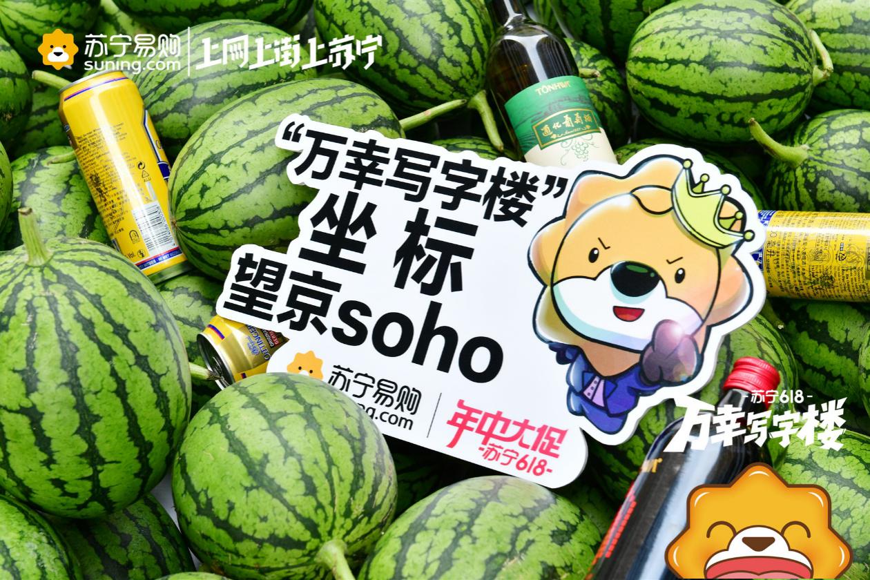 苏宁万幸写字楼,苏宁极物618