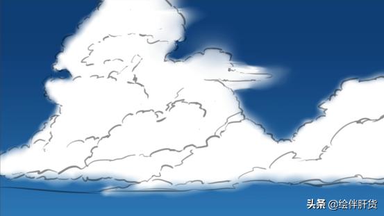 教你各种画云的正确和错误画法,怎么画云彩才好看