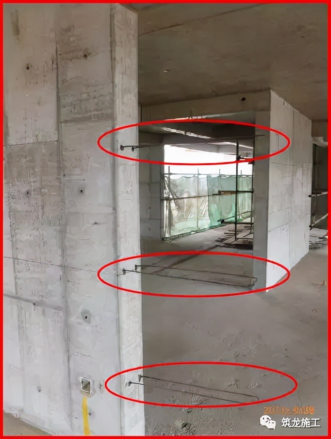 构造柱施工不用支模,构造柱不用加密的规范