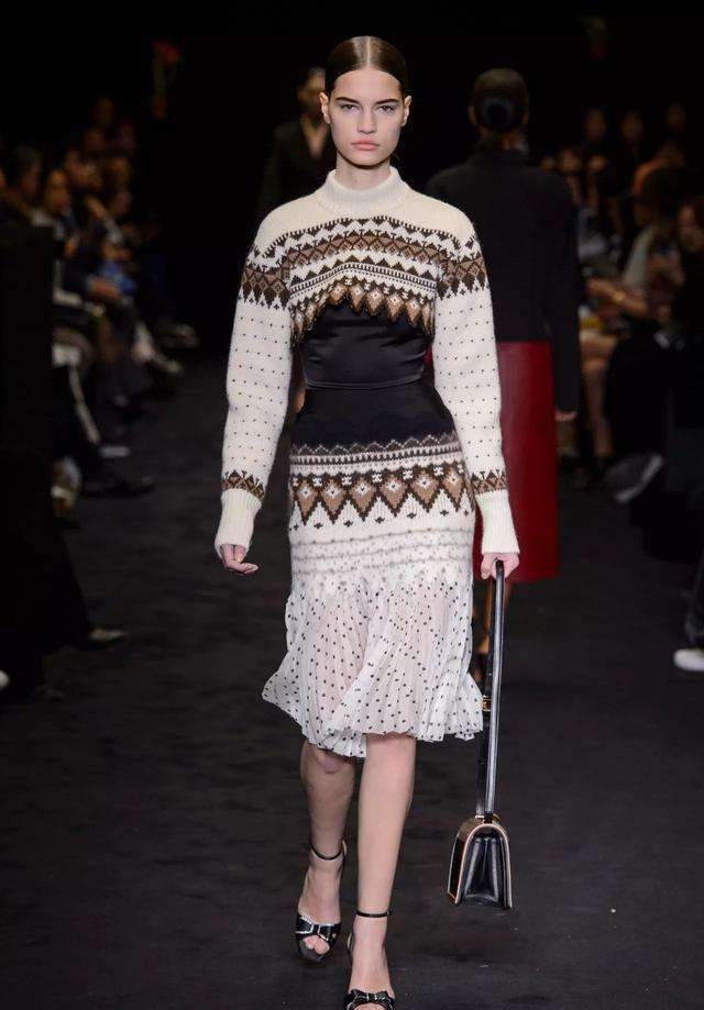 加厚费尔岛提花毛衣开衫女外穿,费尔岛浪漫提花套头毛衣秋冬新款