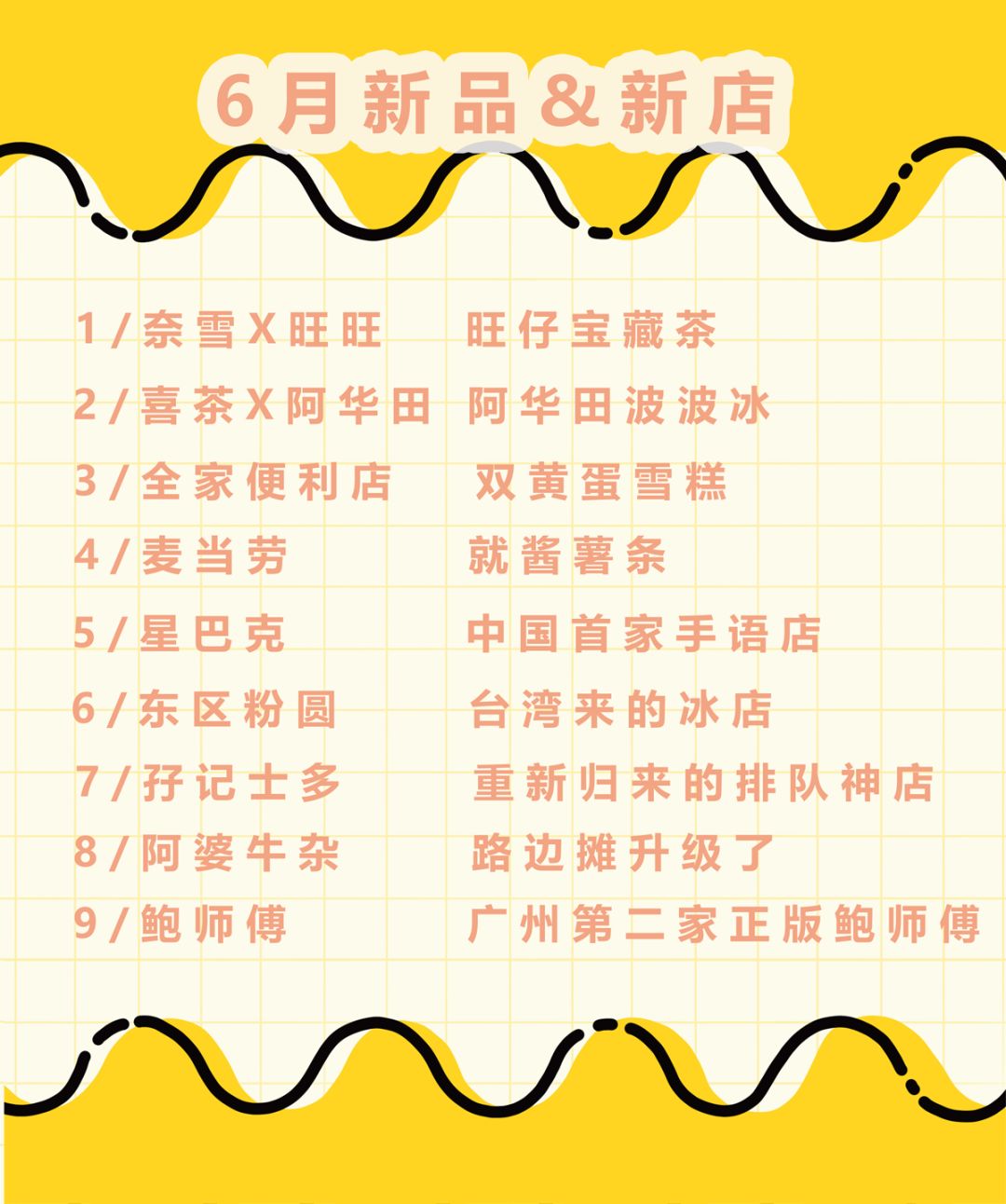 网红排队新品推荐 (6月网红新品图鉴)