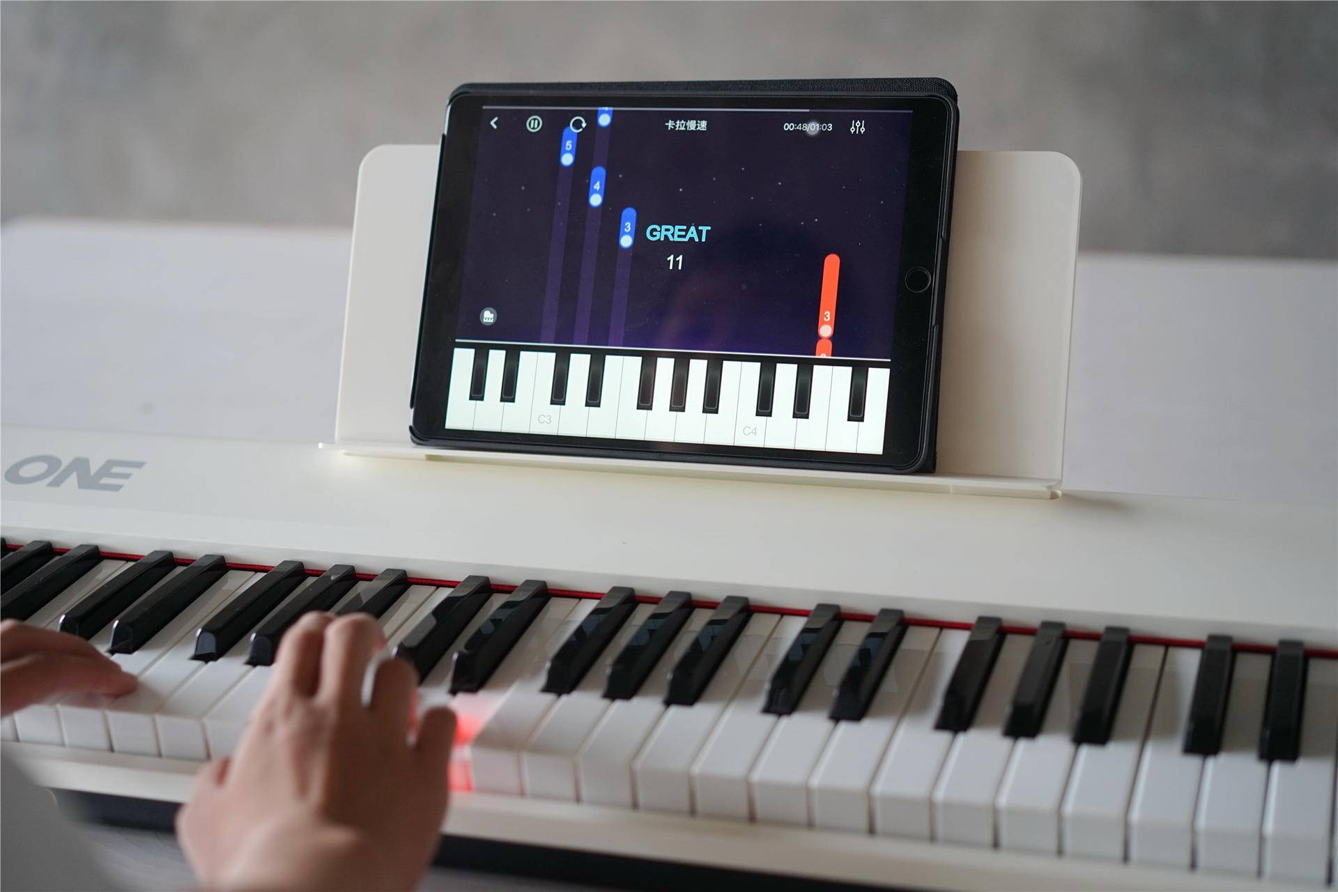 theone智能电子琴air价格,theone智能电子琴88键