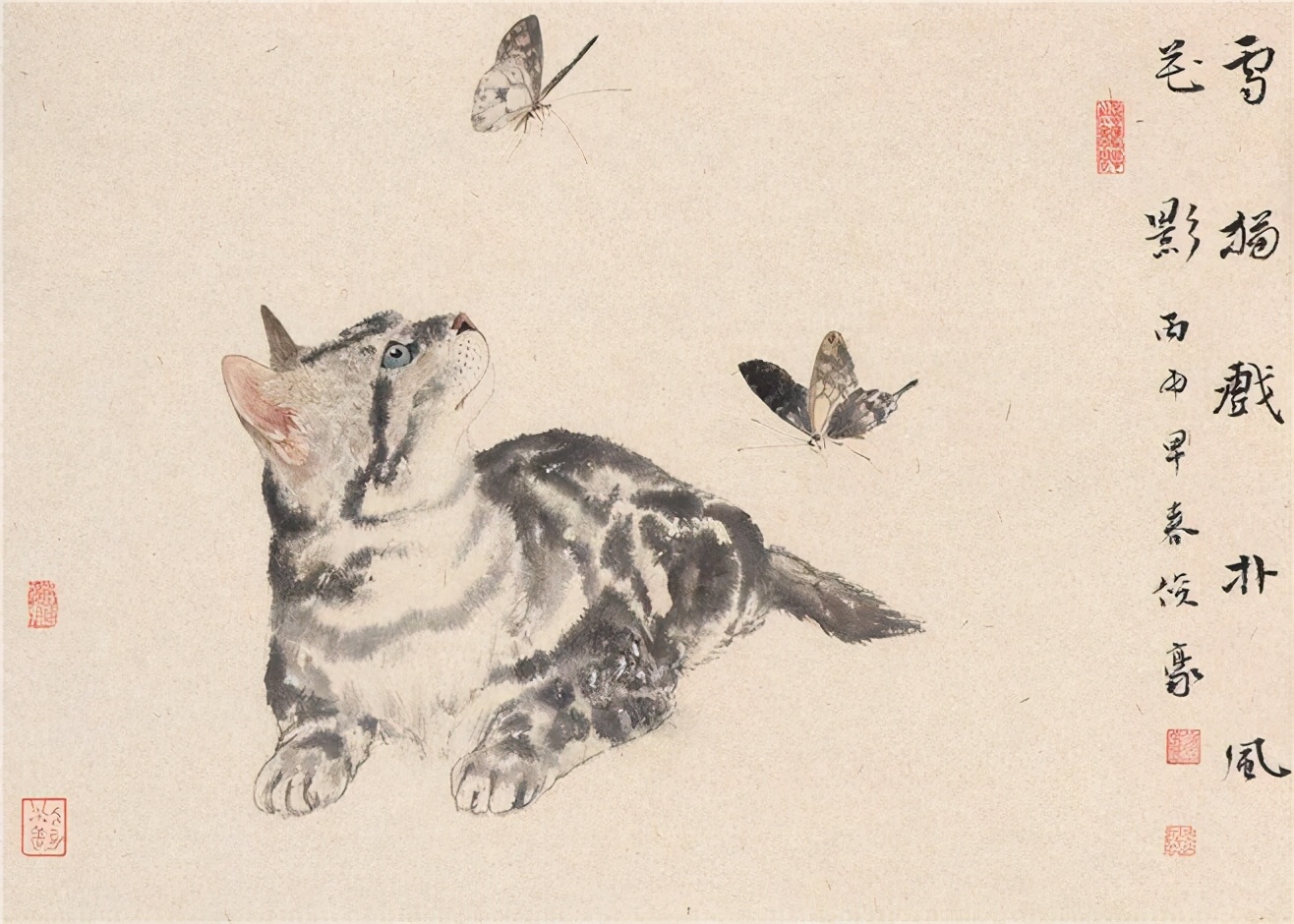 古董局中局宋徽宗作品造假,宋徽宗猫蝶图真迹