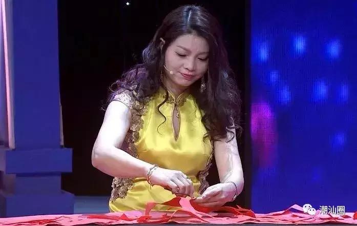 汕头工艺剪纸传人陈小燕,潮阳陈小燕剪纸图片