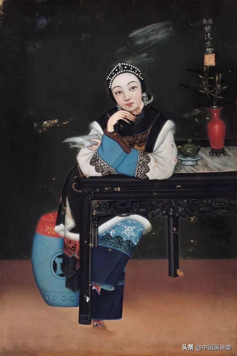 老照片这才是清朝嫔妃真正的样子,这才是清朝妃子真实面容