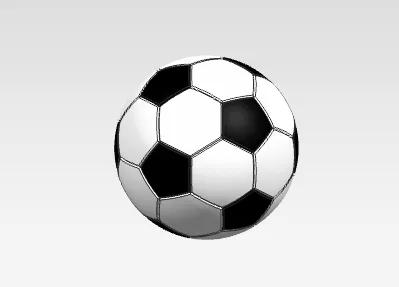足球模型分析,足球3d模型制作教程图解