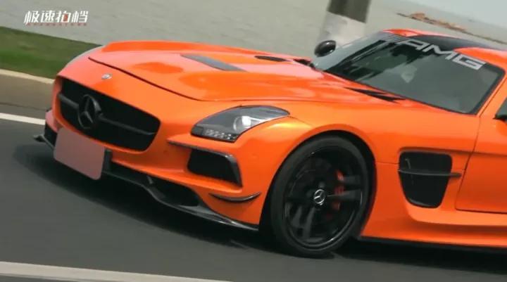 奔驰超跑sls试驾,奔驰sls车技