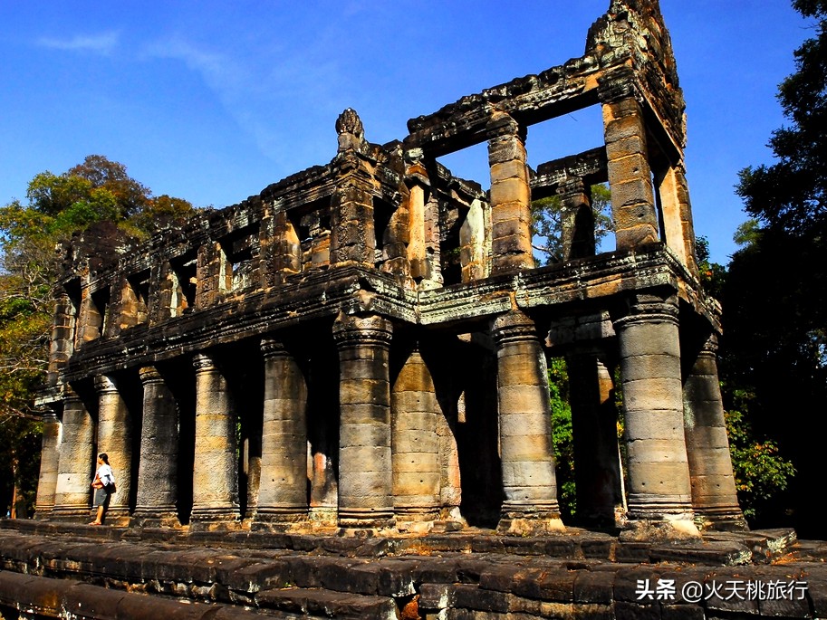 柬埔寨暹粒机场到吴哥窟,柬埔寨暹粒市的吴哥窟
