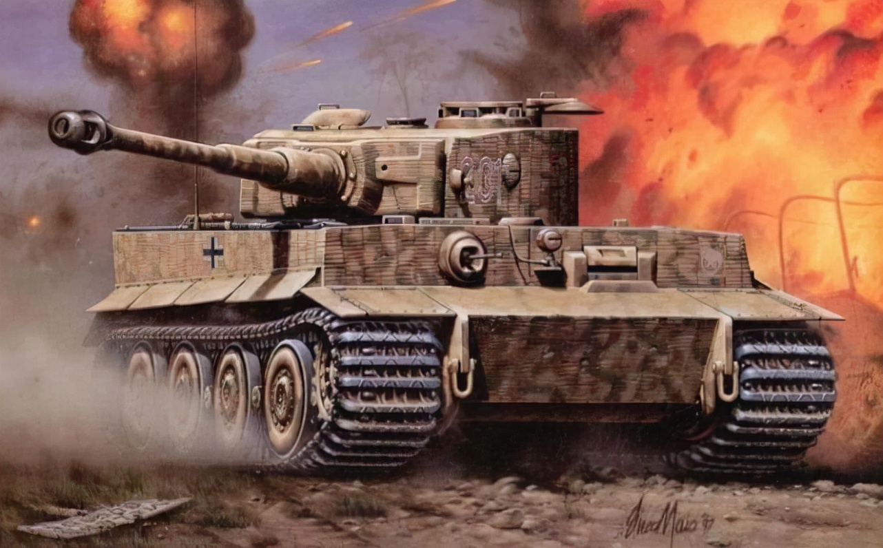 日本梦寐以求的“虎”式坦克好不好？很好，但连德国人自己都嫌弃