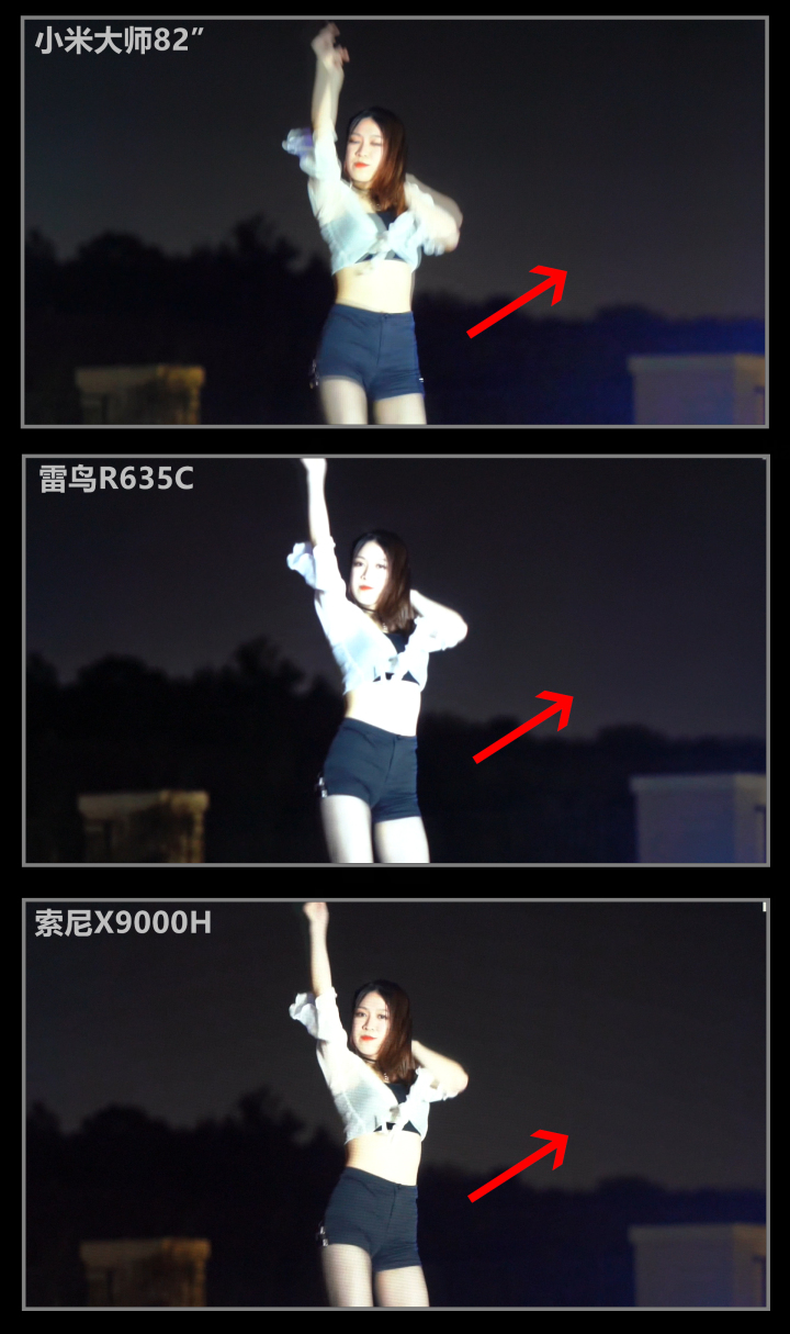 小米大师82PK索尼X9000H/雷鸟R635C全面评测