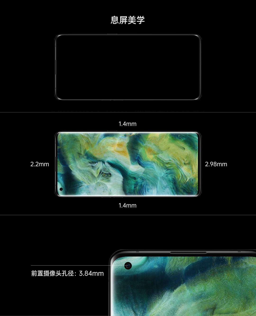 高端机型均三星AMOLED屏幕，行业色准顶级水平甩京东方、维诺信