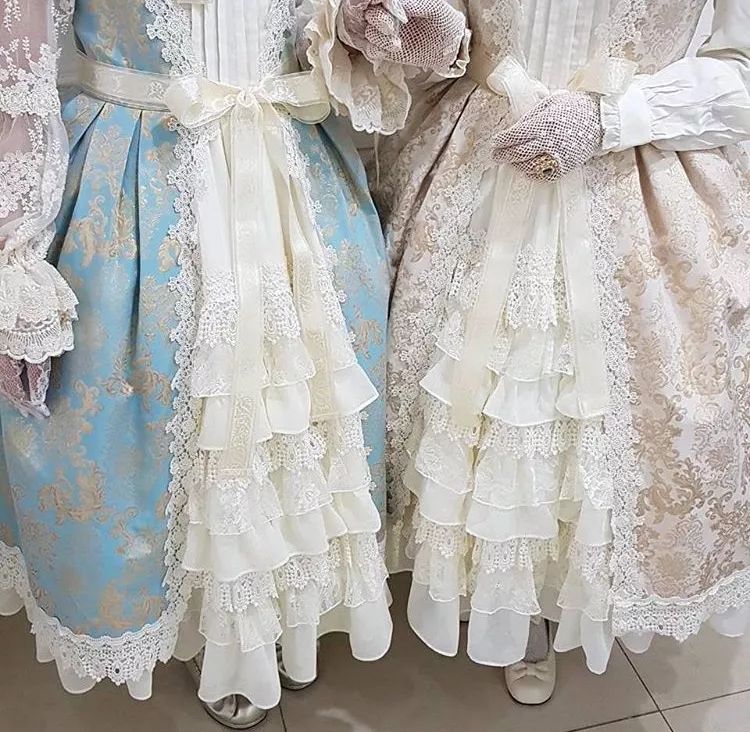 黑色洛丽塔洋装,藕粉色洛丽塔洋装