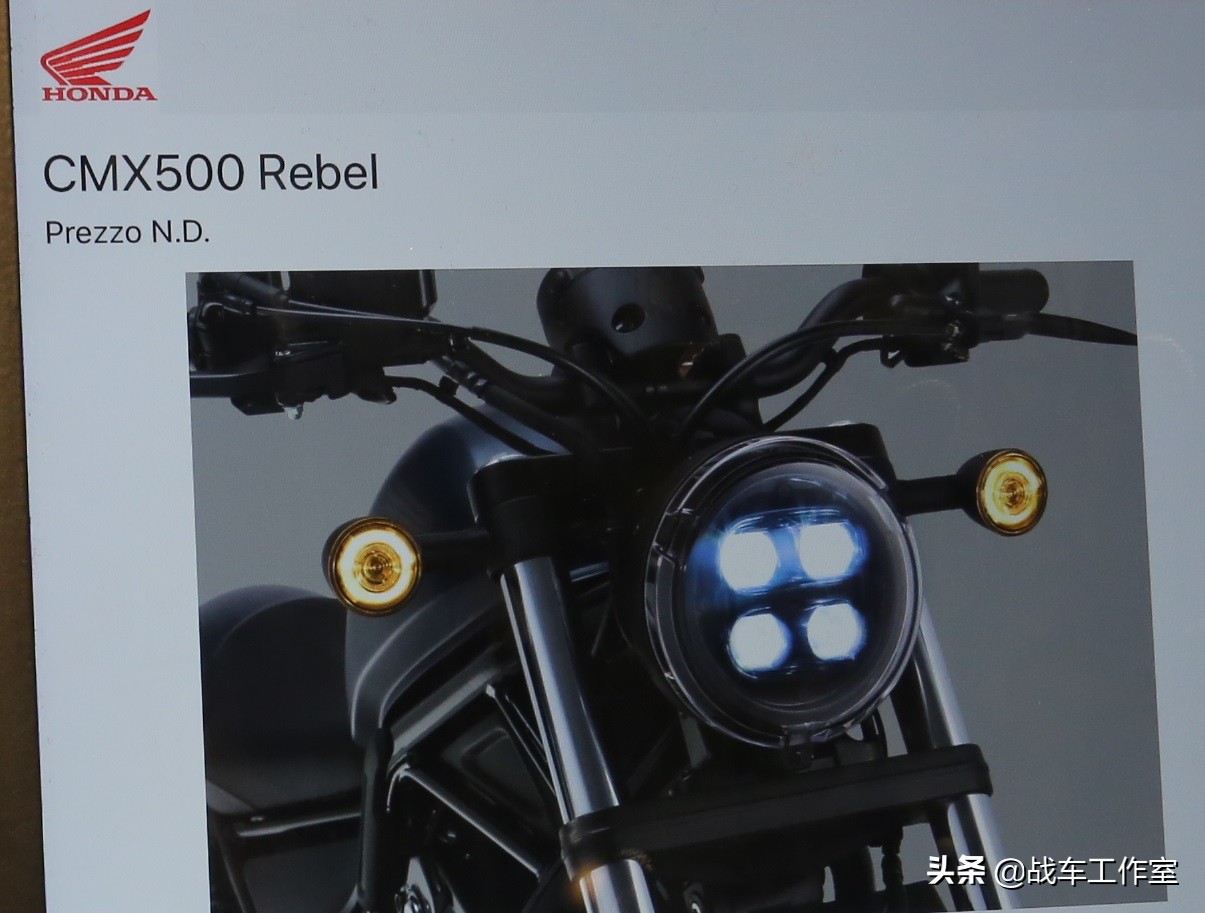 台湾测评本田rebel500,本田rebel500尾箱