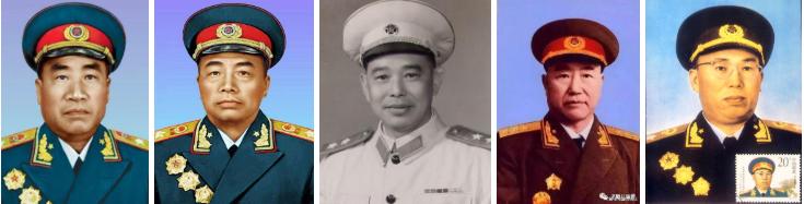 开国十大元帅和十大将,中国开国十大元帅和十大将