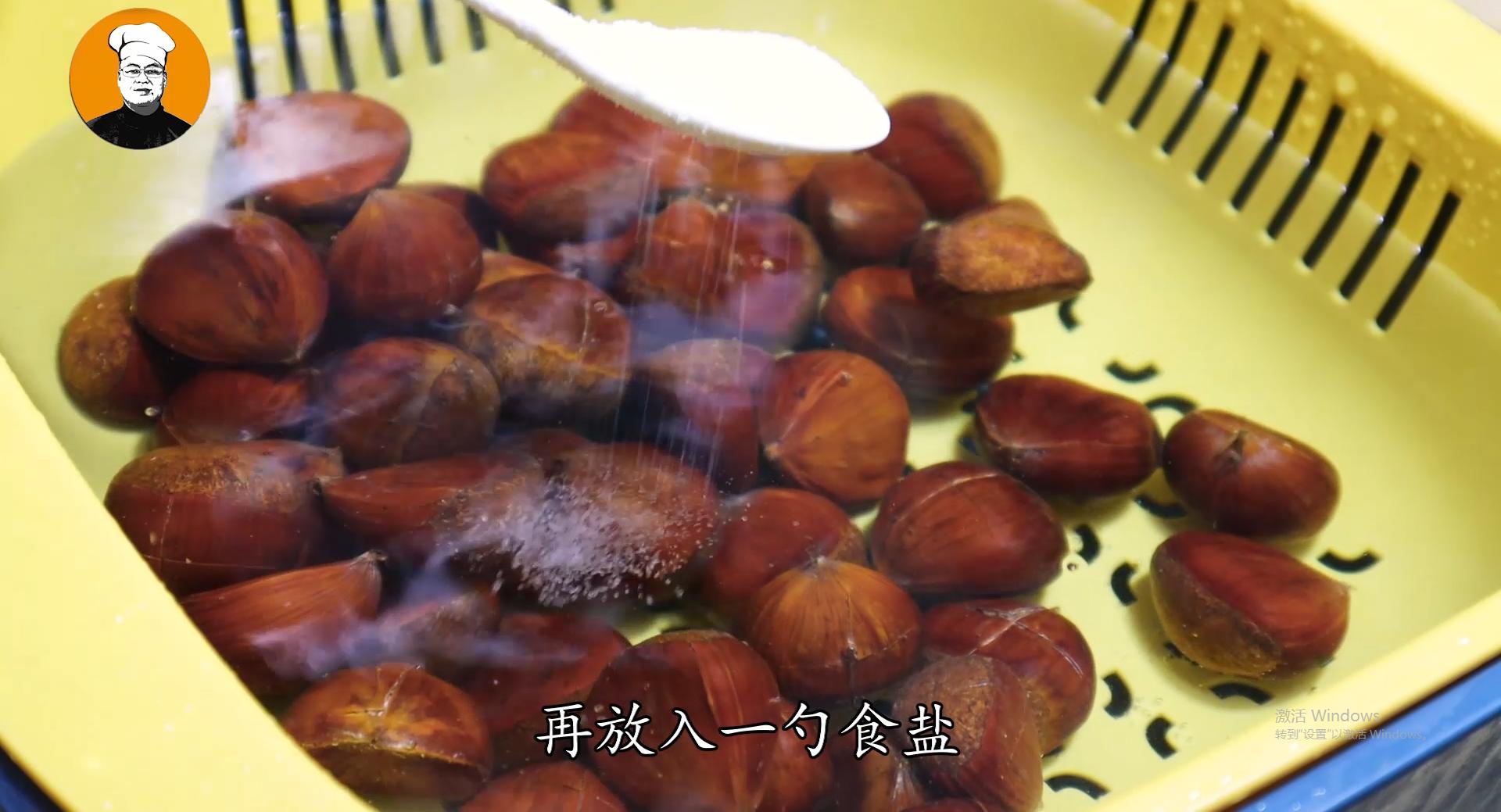 板栗怎么剥最快不用煮,烤箱剥板栗皮