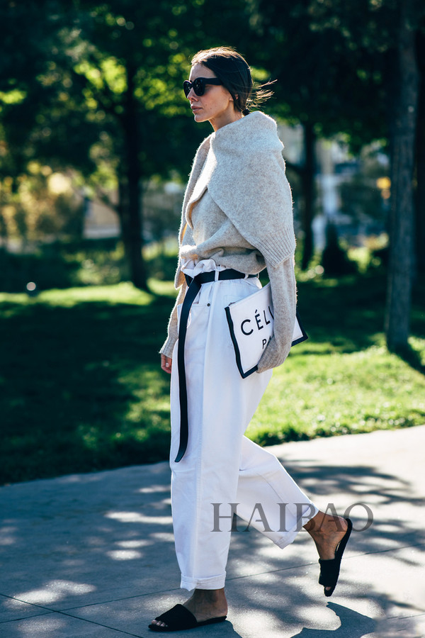 冬季毛衣如何叠穿显高级,宽松毛衣叠穿搭配