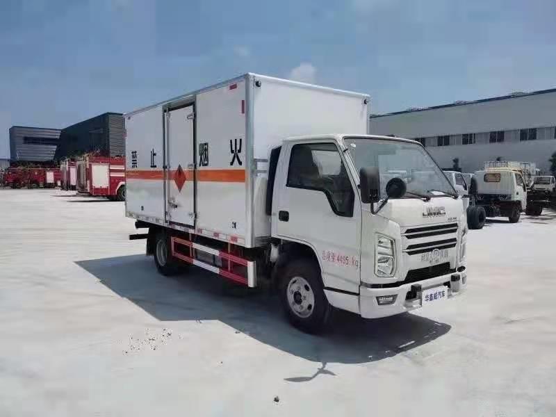 江铃特顺厢式车图片,江铃国六封闭式厢货车