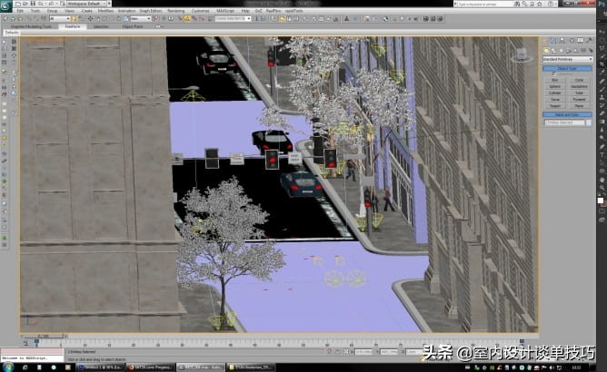国外室外效果图，材质纹理纹样做这么真实，怎么做到的
