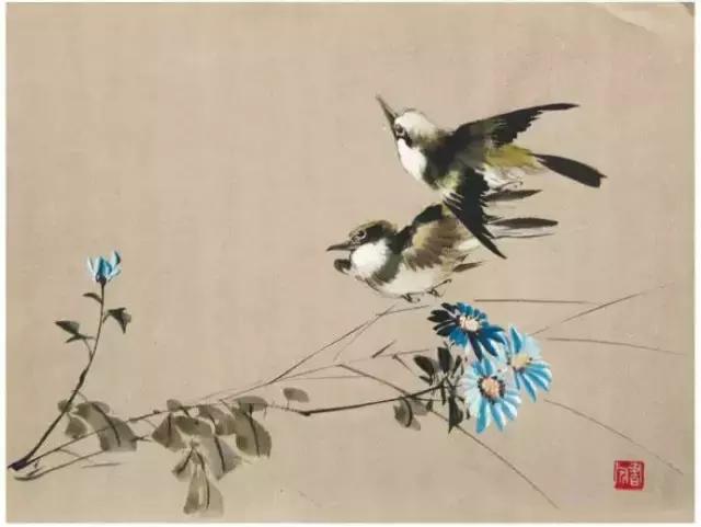 分享几组简单实用的写意花鸟画法,国画教程花鸟基本画法值得珍藏