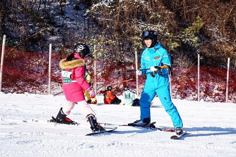 韩国冬季滑雪美景,韩国旅游攻略5-6月天气