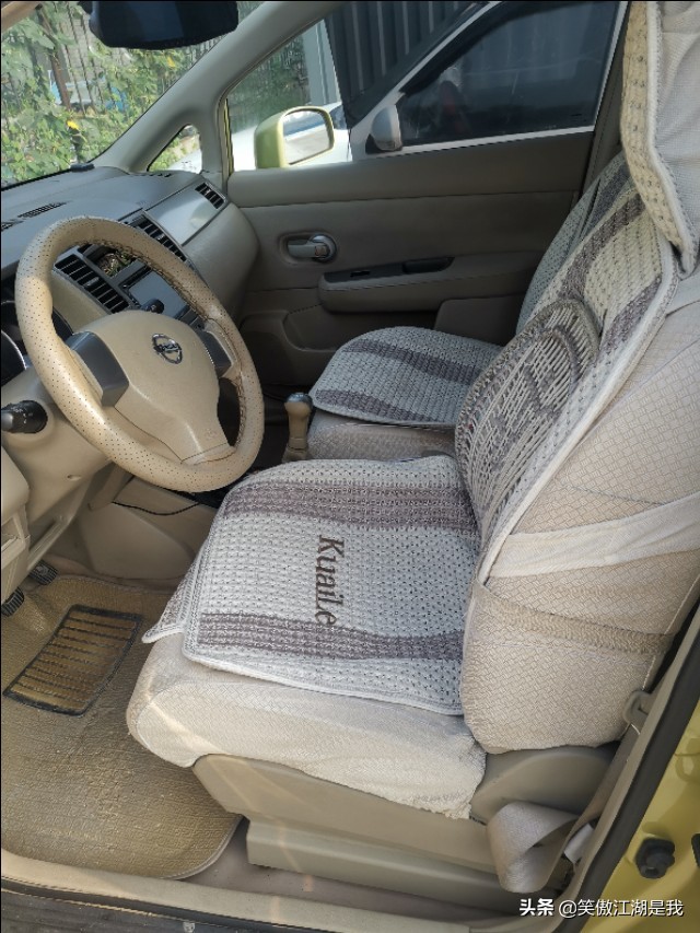 一万多的日产骐达两厢,中山一万多日产骐达