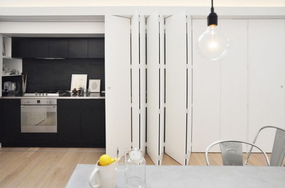 小户型遇上折叠门，房间立马增大10㎡