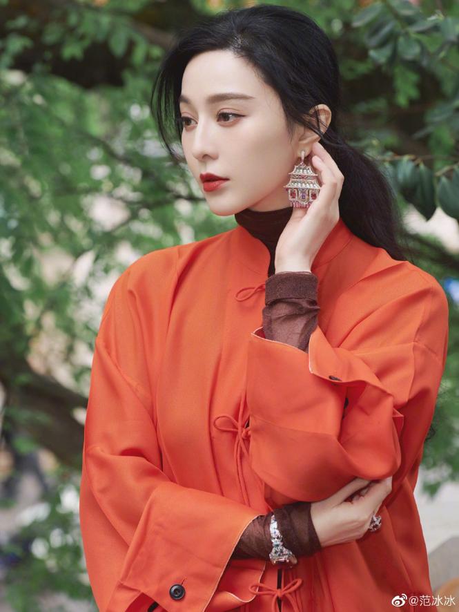 范冰冰中学旧照多图曝光,范冰冰年轻时候是不是校花