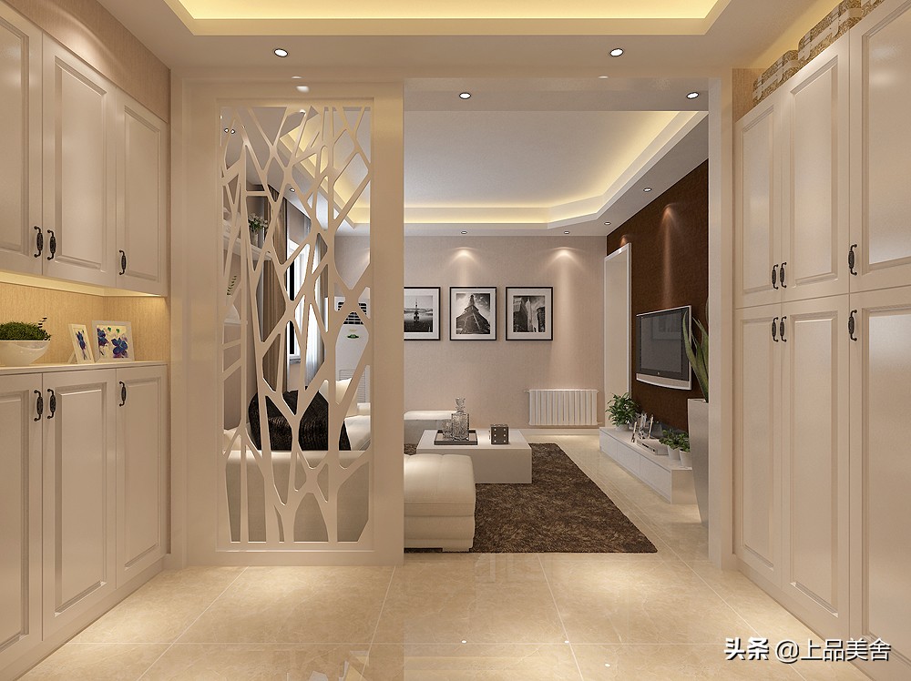 现代极简风格54平方米,现代的简约风格温馨的家