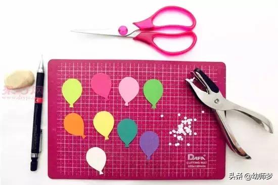 气球手工制作大全幼儿园,创意手工气球印画